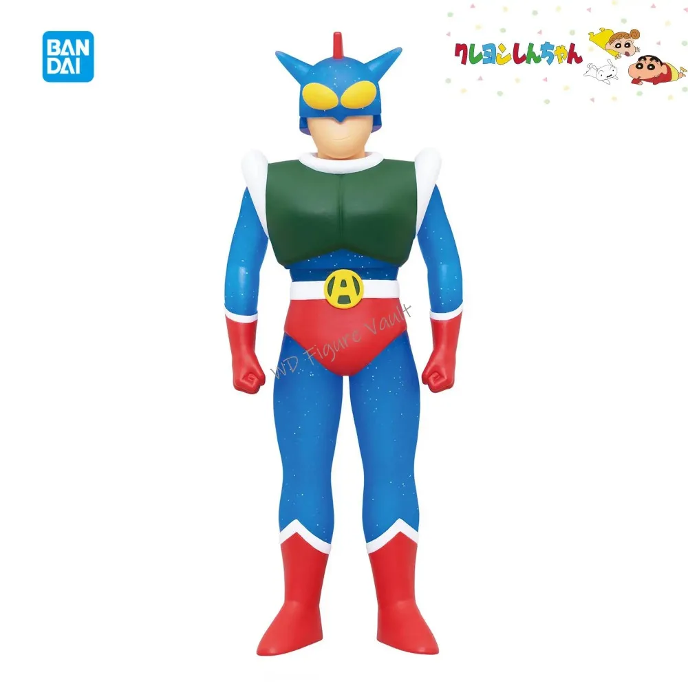 En Stock Bandai Original Banpresto Crayon Shin-Chan Sofvimates acción Kamenstanding figura modelo terminado juguetes regalos 22Cm