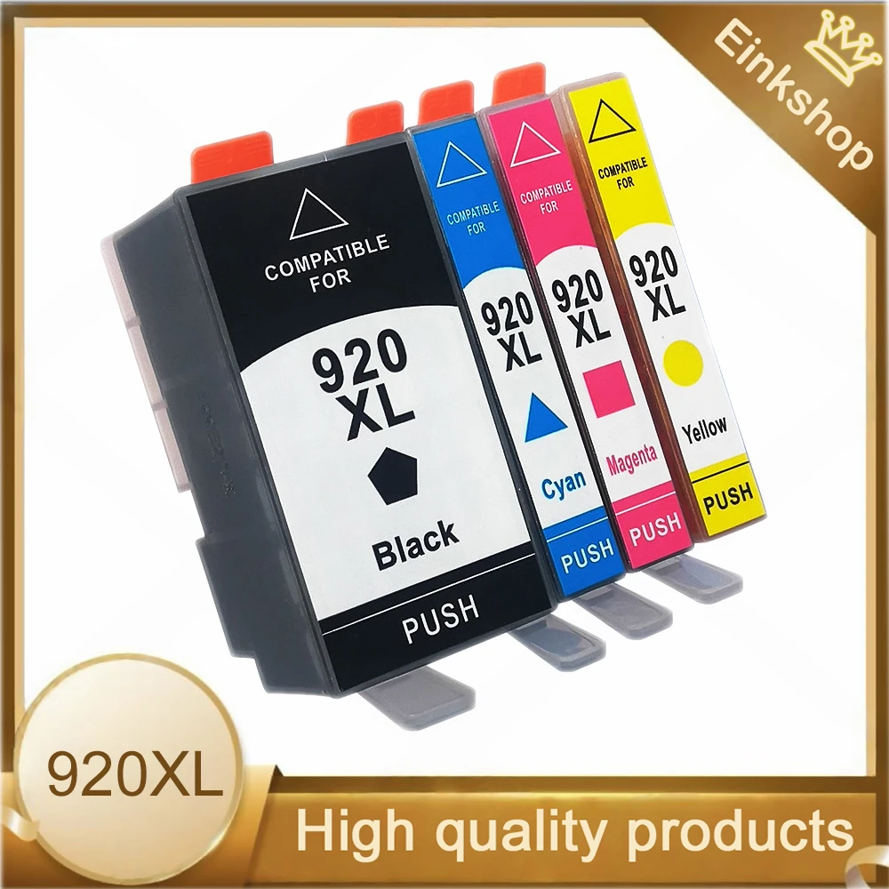 

einkshop 920XL сменный картридж HP920XL 920 hp920 для принтера HP Officejet 6500 6500A 6000 7000 7500 7500A с чипом