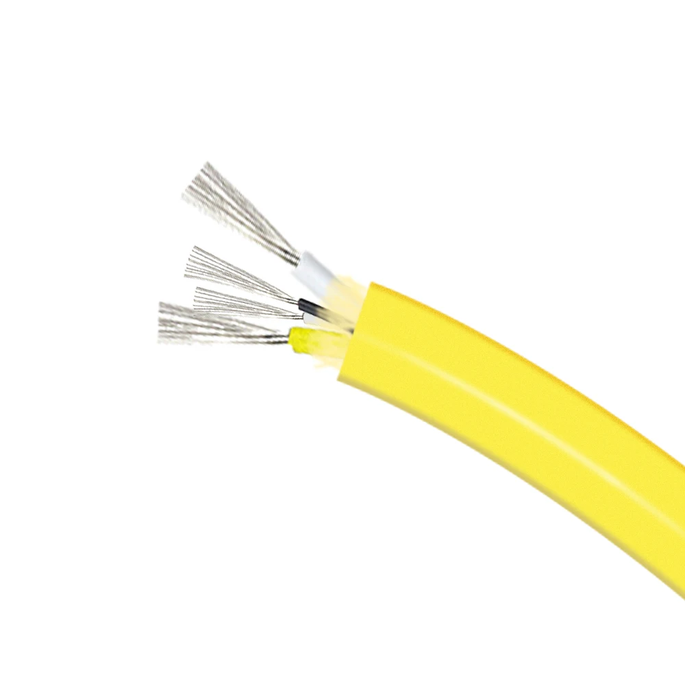 Customized 2x22AWG + 2x27AWG stranded conductor waterproof underwater RC cable for signal control of marine floating robots