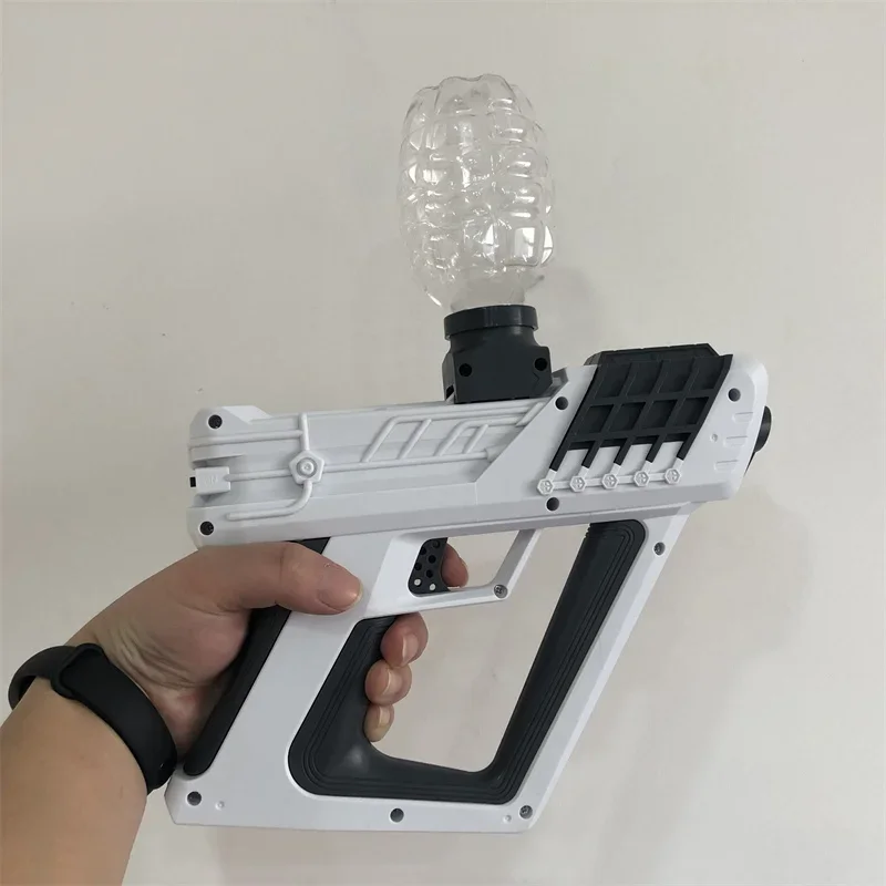 automate Electric Continuous Water Ball Splatter Ball Toy Gun With Pump Crystal Bullets For Children Outdoor Gifts