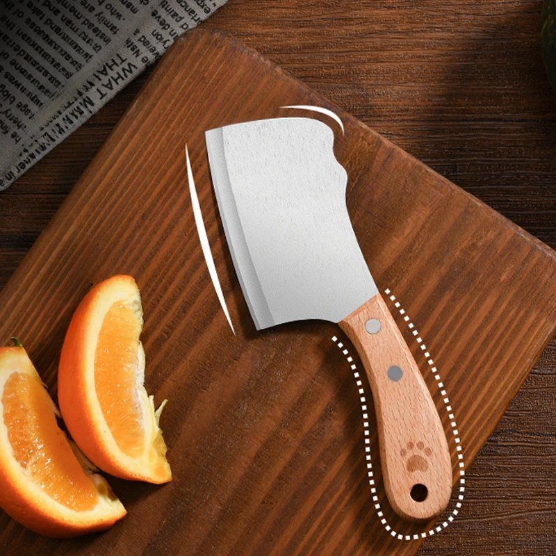 Mini Multi uses a pocket knife! Sharp cutting pocket knife! Small kitchen household kitchen knife!