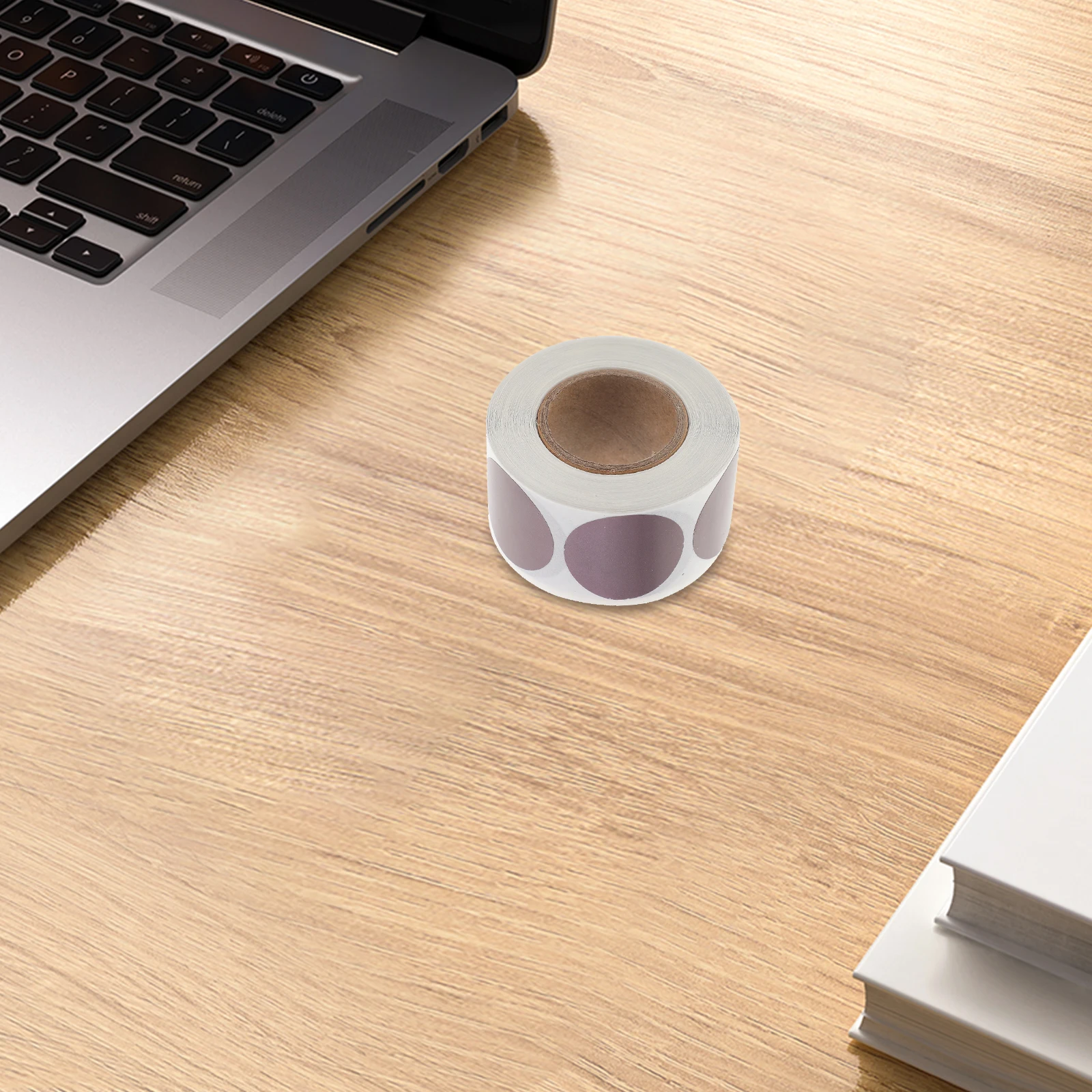 Stickers Label Scratcher Behang Rond Zelfklevend Verwijderbaar Roségoudkleurig Kantoor