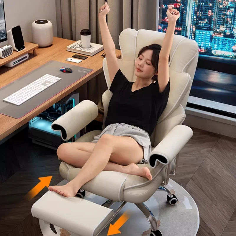 

Современная мебель для дома, ленивый офисный стул, мобильный макияж, роскошный эргономичный офисный стул, стол Sillas De Oficina, модный скандинавский стиль