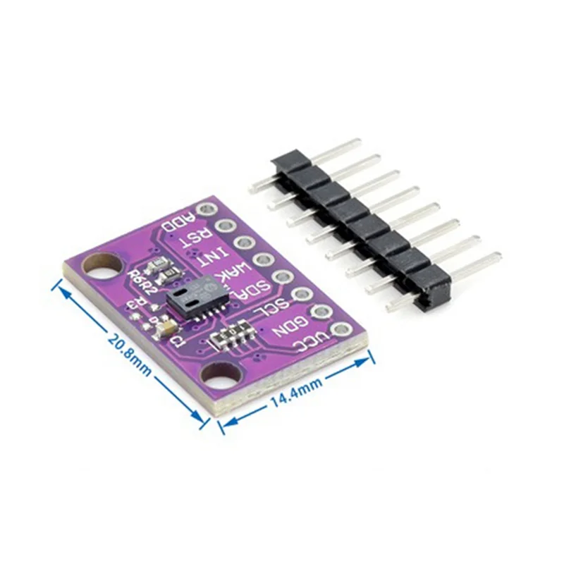 Capteur de gaz A86G, Module de détection de dioxyde de carbone, Module CJMCU-811 CO2 ECO2 TVOC, détection de la qualité de l'air, sortie I2C CJMCU-811