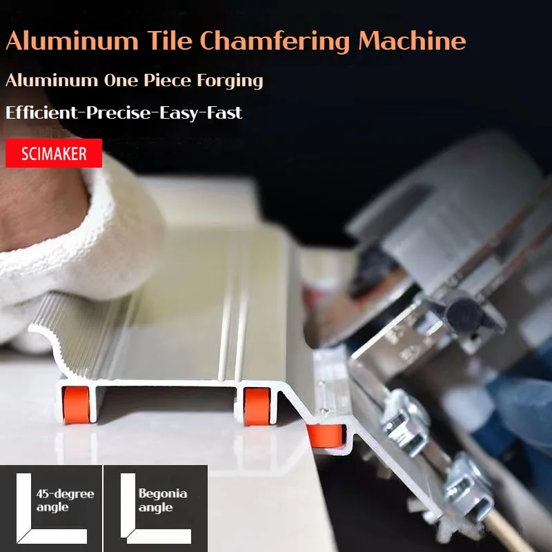 

Угловой резак для плитки, новинка, угловая фаска из алюминиевого сплава, угловая фаска, 45 градусов, режущий инструмент для домашнего декора, плитки