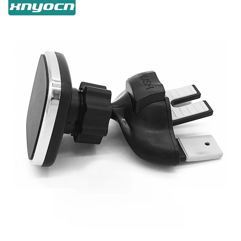 Xnyocn Magnetic Holder Car CD Slot Air Vent Mount Stand Cell Phone Bracket Universal Adjustable Mobile Phone Holders For Xiaomi