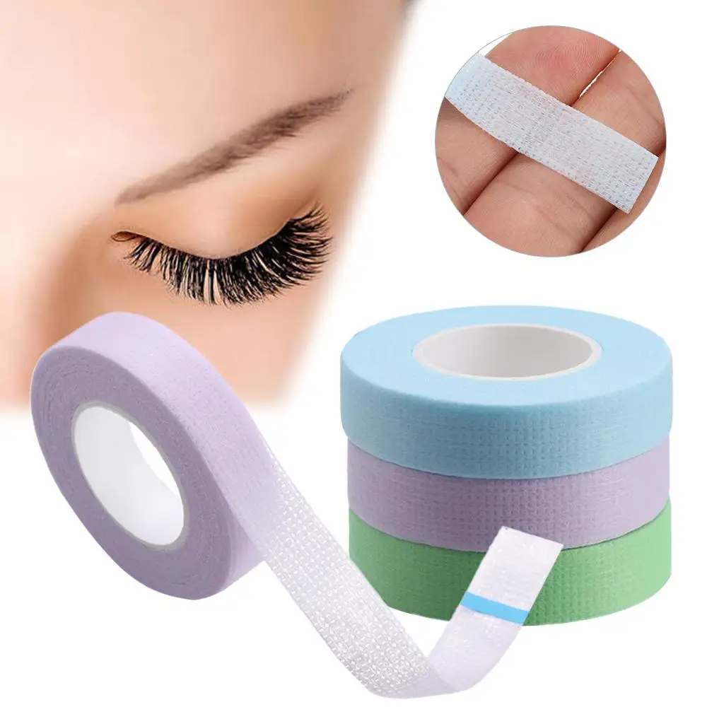 Łatwa do zdejmowania taśma mikroporowa do przedłużania rzęs, sztuczne rzęsy, pojedyncze rzęsy, narzędzia, podkładka pod oczy.