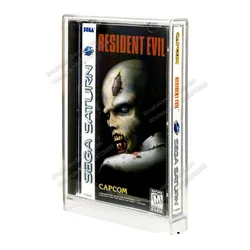 Clear Protective Crystal Sega CD Sega Saturn Game Acrylic Display Case Perspex Games Storage Protector Box Plexiglass Holder