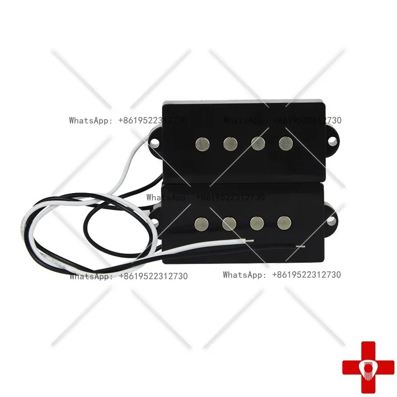 

Электрический бас-звукосниматель PB, открытый датчик BASS, электрический бас-звукосниматель, керамический утюг, материал alnico5