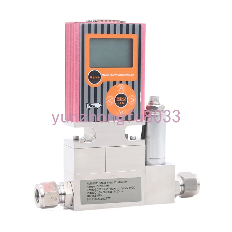 Fmm501 High Precision Micro Variable Area Air Flow Controller Gas Mass Flowmeter Ammonia Hydrogen Meter