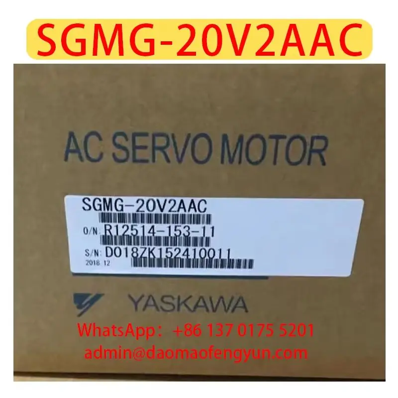 SGMG-20V2AAC Brand New Servo Motor，SGMG 20V2AAC Servo Motor，Fast shipping