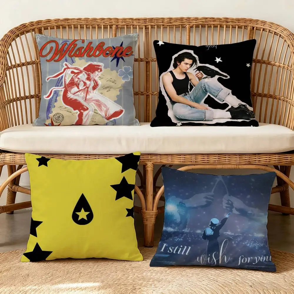 A-Wishbon Secret Love Conan Gray    Cushion Cover Inches Farmhouse Decor Home Throw Pillow Covers for Couch Decorations