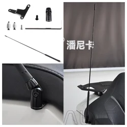 Compatible With for Honda GoldWing GL1800 Classic Electra Rotating Adjustable Antenna Bracket Motorcycle Antenna Radio Antena