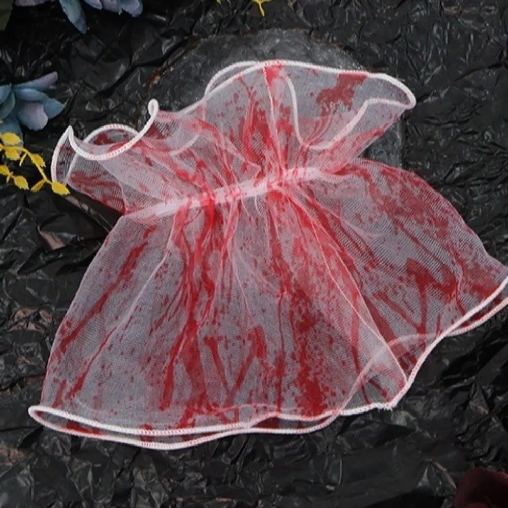 Rose Halloween Bruidshoofddeksels Bloedvlek Gothic Donker Kant Haarclip Armband Skelet Haarspeld Skelet Hand Rose Haarspeld