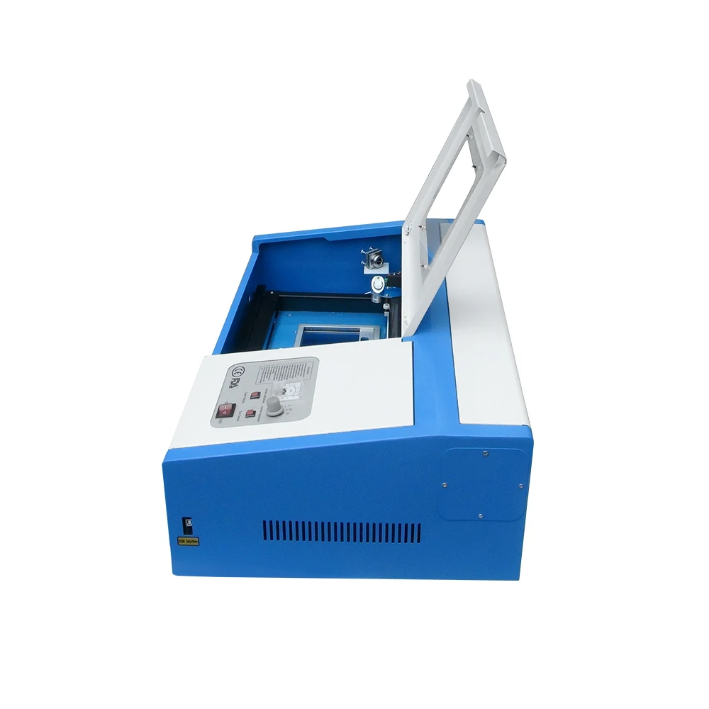 fast speed K40 40w co2 usb mini laser engraving machine/desktop laser engraver