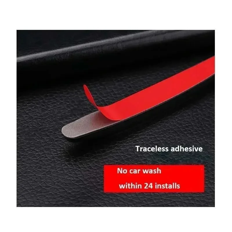 1/2/3/4Set 4 Pcs/Set Anti-Collision Car Door Protection Strips Scratches Universal Car Door Guard Strips
