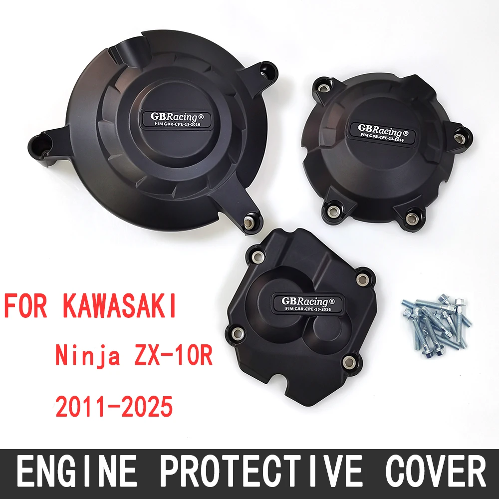 

Motorcycle Engine Protection Cover Case For Kawasaki NINJA ZX-10R 2011 2012 13 14 15 16 17 18 19 2020 2021 2022 2023 2024 2025