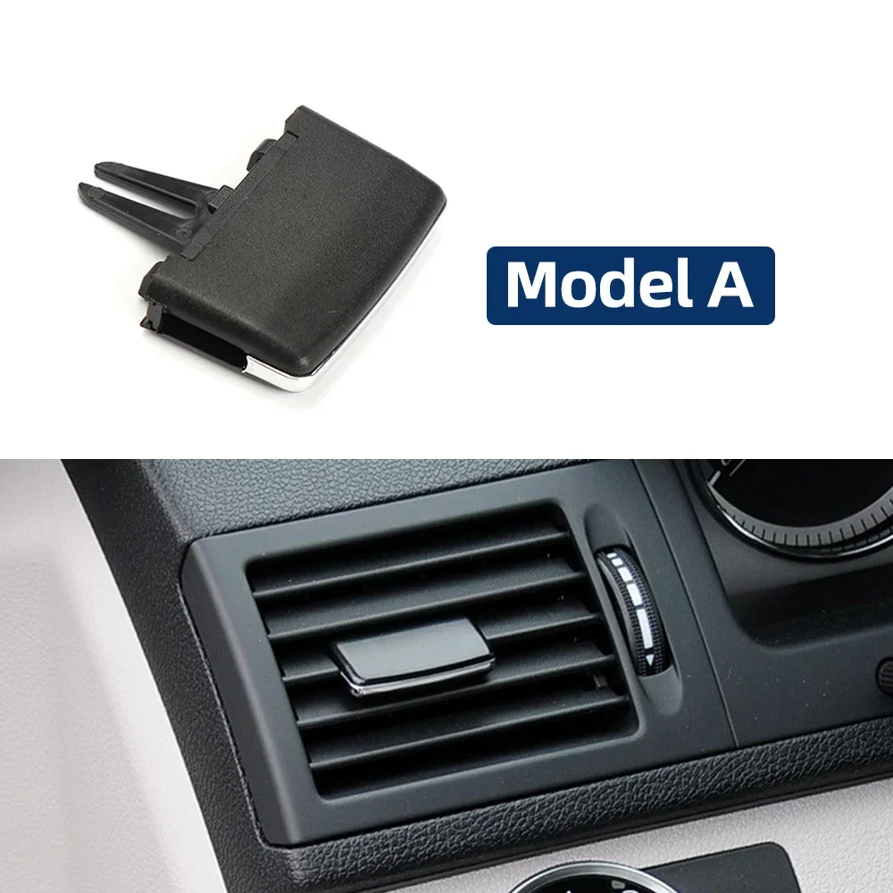 For Mercedes-benz C Class W204 2008-2010 GLK Class X204 2008-2012 Car AC Vent Grille Tap Clip  Automobile Air Conditioner Outlet