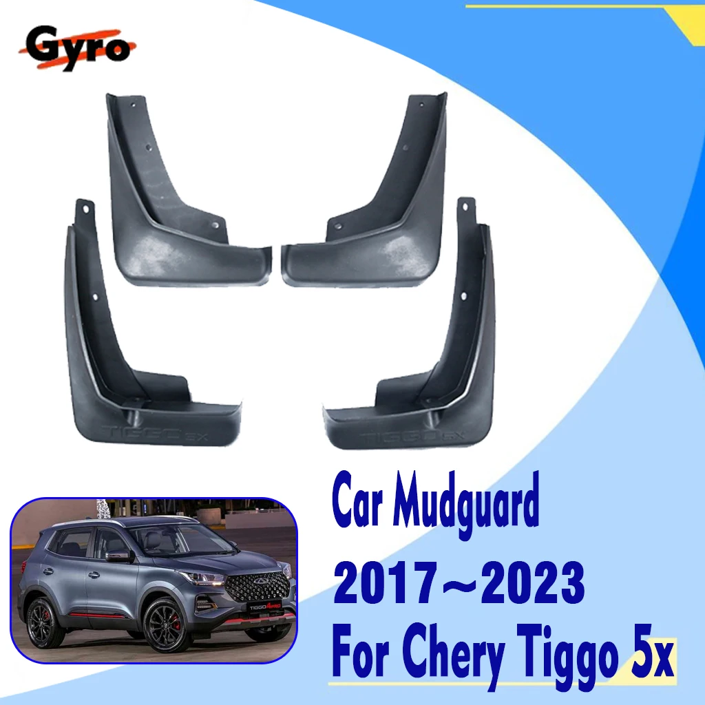 For Chery Tiggo 4 E 5x Pro MVM X55 X55 Pro 3 2017~2023 Car Mudguards Fenders Flares Splash Guards Duraflap Wheel Car Accessories