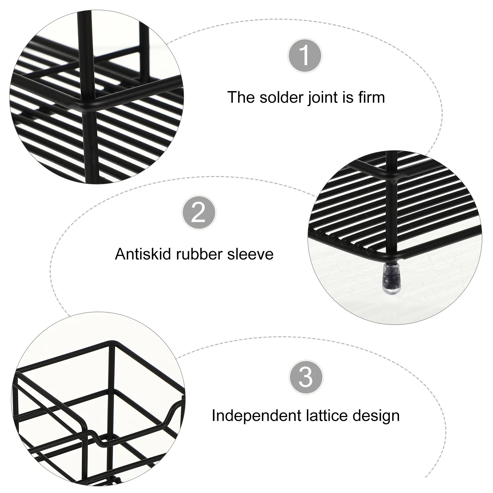 

Stainless Steel Toothbrush Holder Bathroom Storage Shelf Hollow Design Drip Proof Toothpaste Rack Organizer Toothbrush Holder