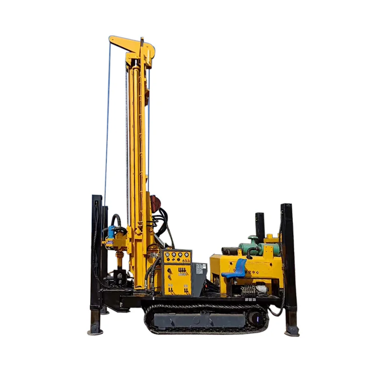 YG-FY 260 Model Track Mounted DTH Drilling Rig Machine 200m 300m Truck Mounted Deep Water Well Drilling Rig Equipment for Sale