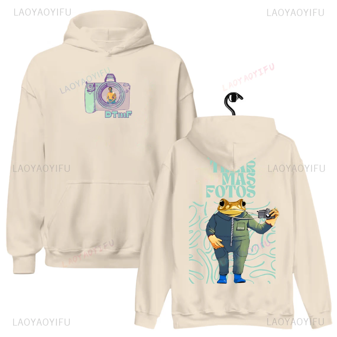 เสื้อสเวตเชิ้ต Bad Bunny DTMF พิมพ์ลายอัลบั้มใหม่ 2025 Debí Tirar Más Fotos สำหรับผู้หญิงและผู้ชาย เสื้อฮู้ดดี้พิมพ์ลายสำหรับฤดูใบไม้ร่วงและฤดูหนาว