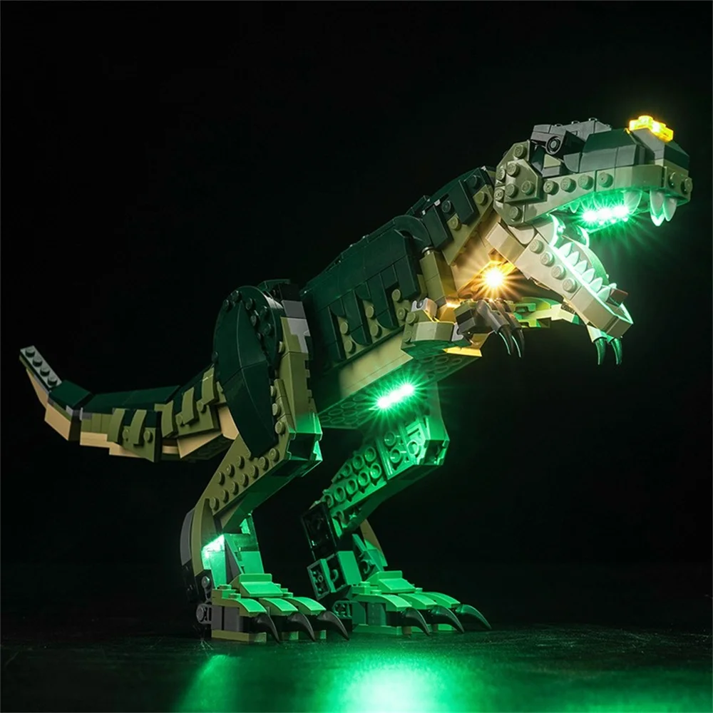 Lighting Set For 31151 Jurassic Park Dinosaur T. rex Not Include Building Blocks (Only Led Light Kit)