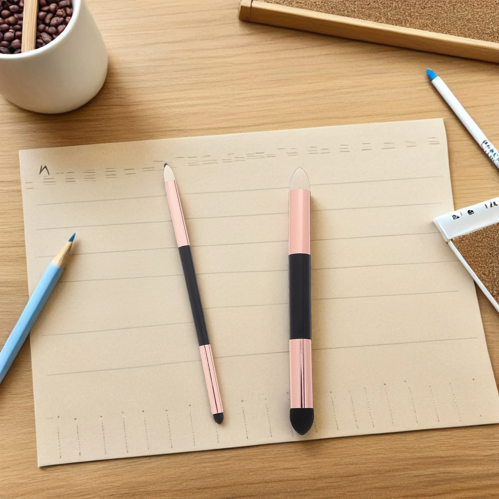 

12Pcs Artist Drawing Blender Pen Double-Headed Washable Reusable for Detailed Shadows and Highlights in Sketches