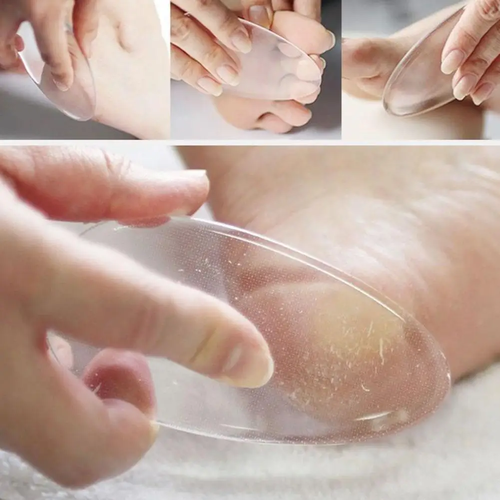 نانو الزجاج القدم طاحونة لإزالة الجلد الميت النسيج كشط باديكير ملف وحيد لوحة كعب حجر الجلد القدم إلى T8X3 #3