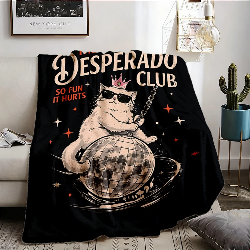 Princess Donut Approved Cozy Blanket The Desperado Club, Mama Needs A Night Off Warm Blanket Dungeon Crawler Carl LitRPG