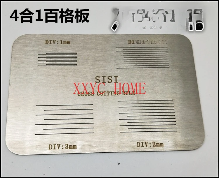 

hundred grid plate cross-cut knife guide specification paint adhesion tester 1mm-1.5mm-2mm-3mm