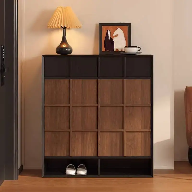 

Hardware Durable Shoe Cabinet Minimalist Decor Entrance Corner Shoe Rack Storage Apartments Muebles Para Hogar Furniture Home