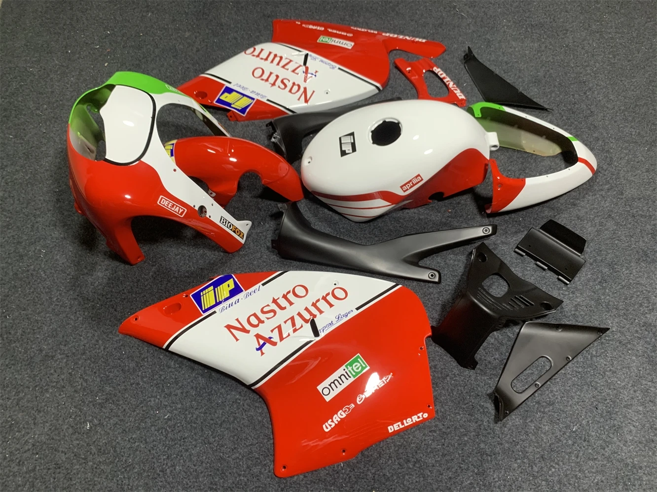 Motorcycle Fairing kit for Apulia RS125 00-05 RS125 2000 2001 2002 2003 2004 2005 Fairing Red Green White Black