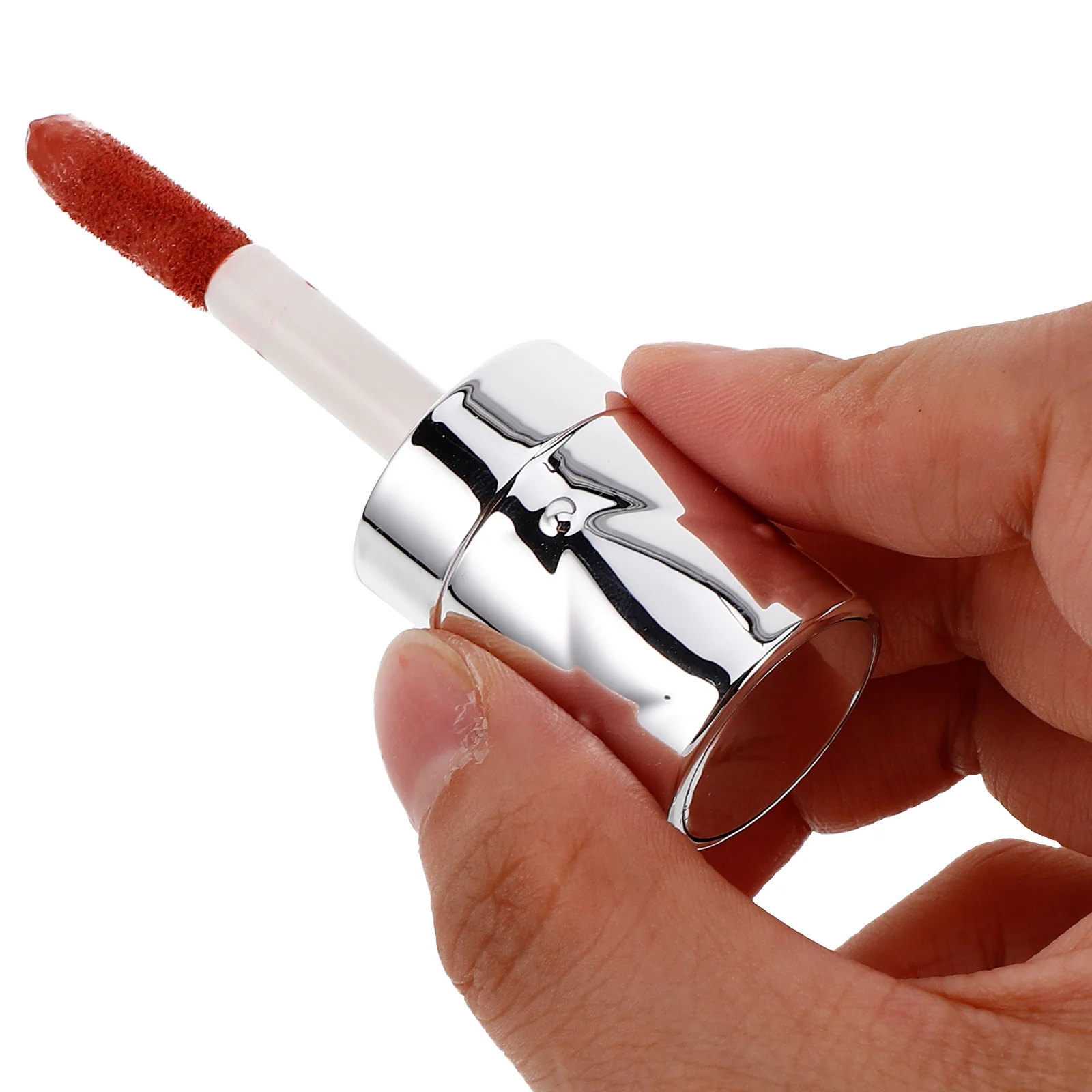 Brilho labial colorido hidratante, acabamento fosco, de longa duração, fácil aplicação, bálsamo labial, maquiagem para mulheres e adolescentes