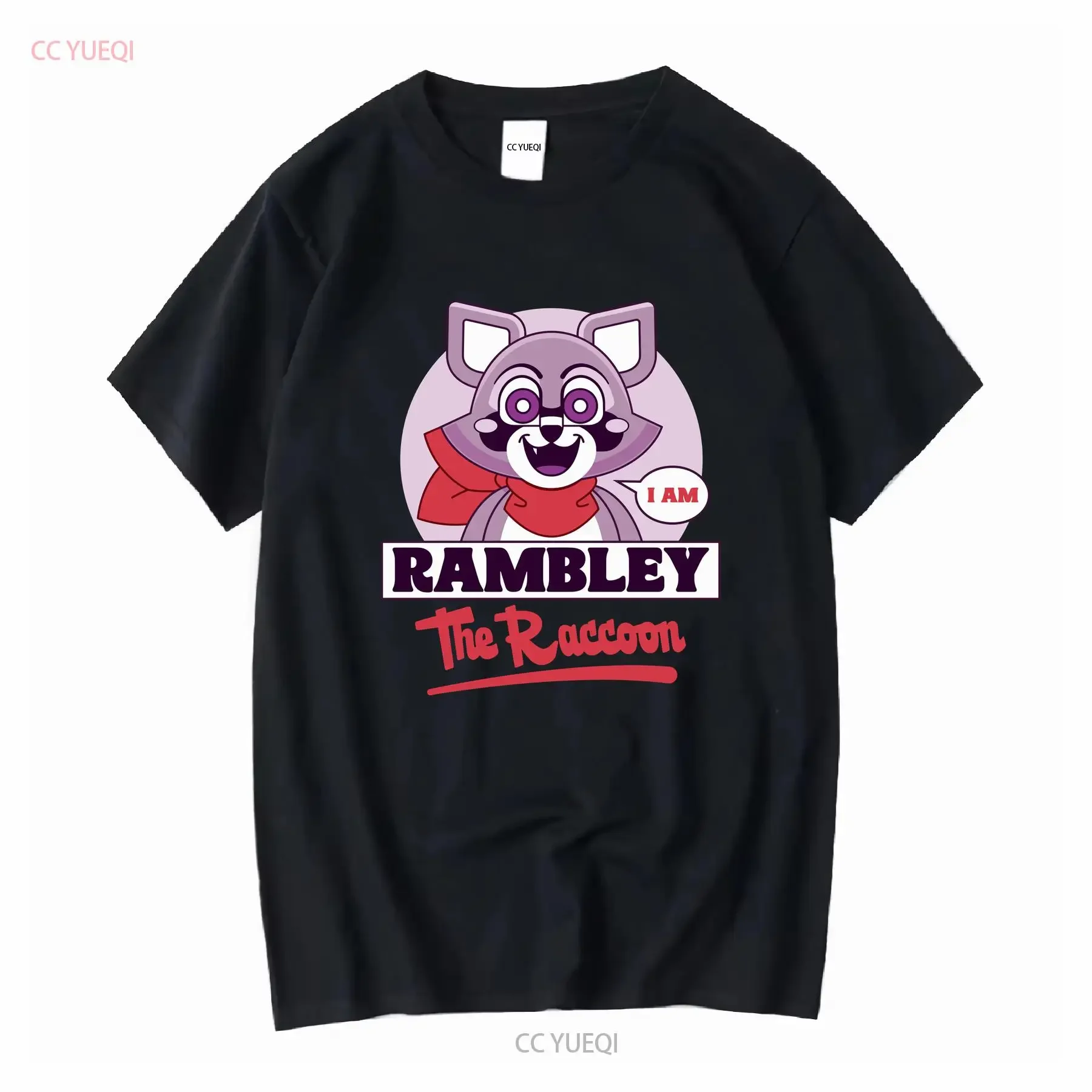 Rambley The Raccoon Vintage T Shirt Indigo Park Video Game Gaming Gamer Finley Sea Serpent Survival long or short sleeves Soft