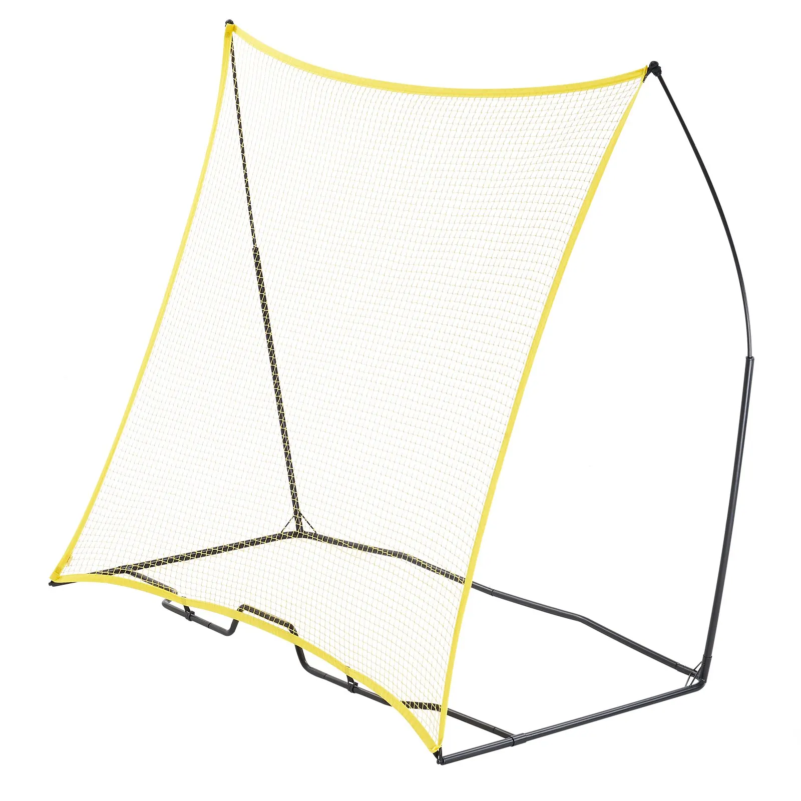 

Soccer Rebounder, Portable Soccer Trainer, 7x7FT Iron & Polyester Soccer Practice Equipment, Sports Football Rebounder Wall