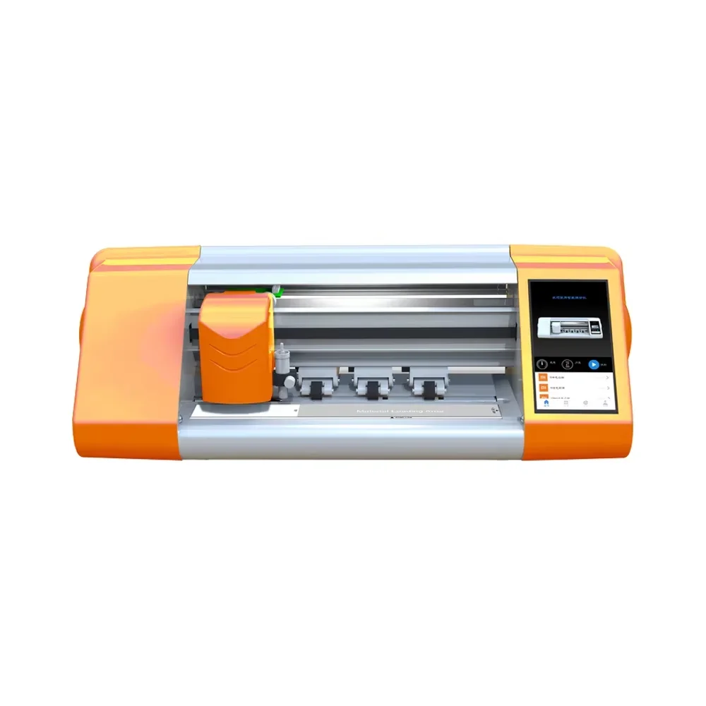 Customize Your Colors Logo Film Cutting Machine Hydrogel Sheets  Laptop Screen Protector Machine for Mobile Phone Skins