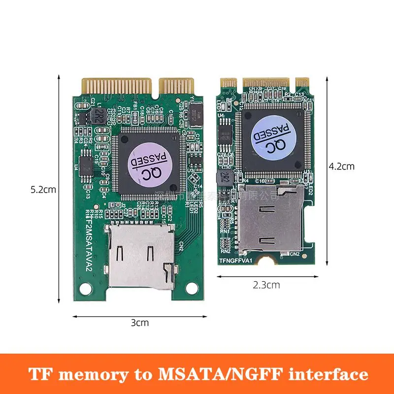 TF (Micro SD) To NGFF M.2 Adapter Card Tf Memory To Msata Interface Embedded Industrial Mobile