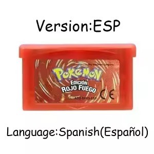 USA/EUR/ESP/ITA/NOE/FRA Pokemon Series Video Game Cartridge Pokemon Emerald FireRed LeafGreen Ruby Sapphire for GBA - Image 9