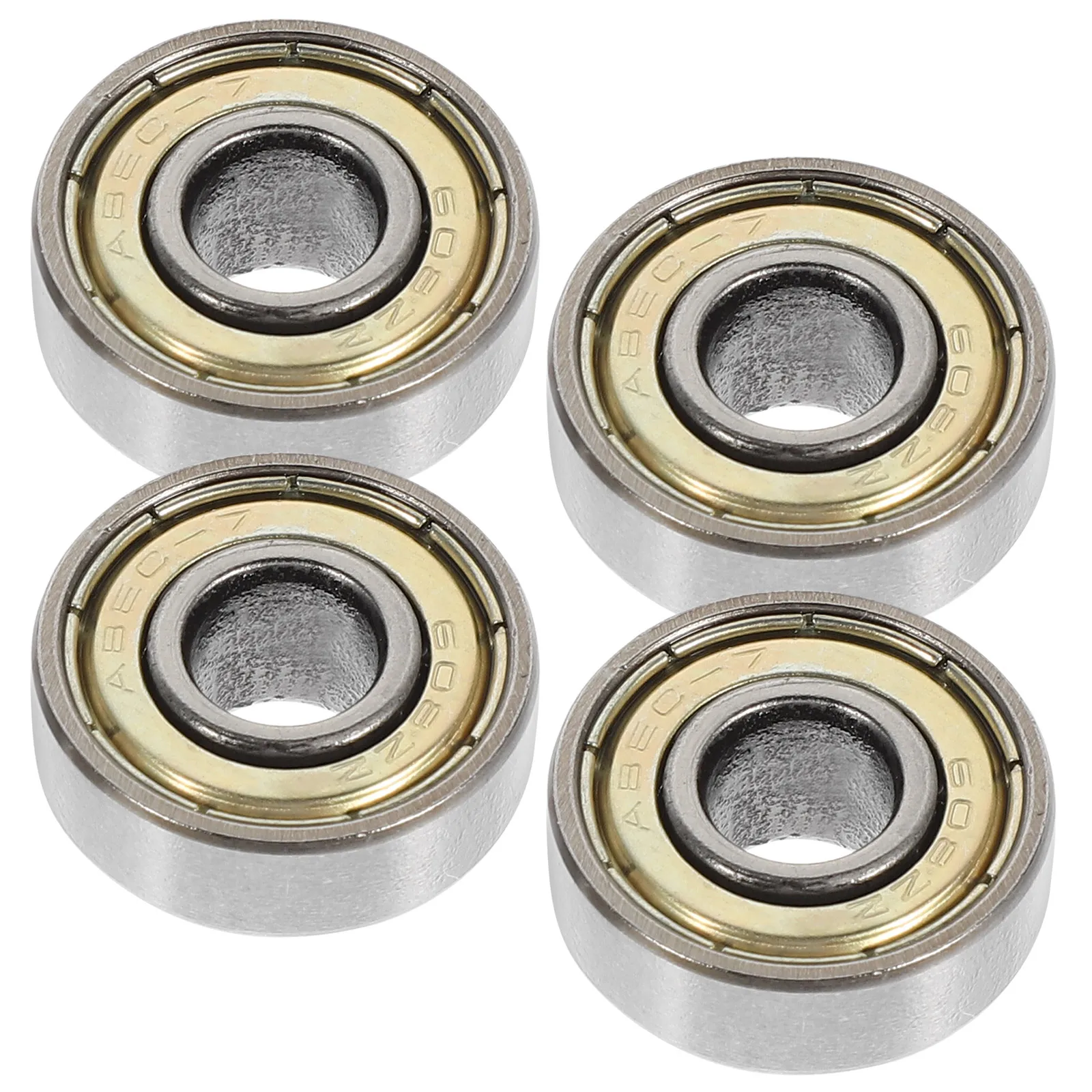 4 Pcs Outdoor Front Wheel Bearing Replacement Wheelchair Parts Steel Caster Replacement Universal Durable