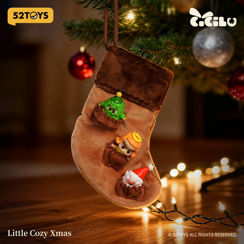 

52TOYS CiCiLu Little Cozy Xmas Figure, mini size cute Figures, Christmas Gift