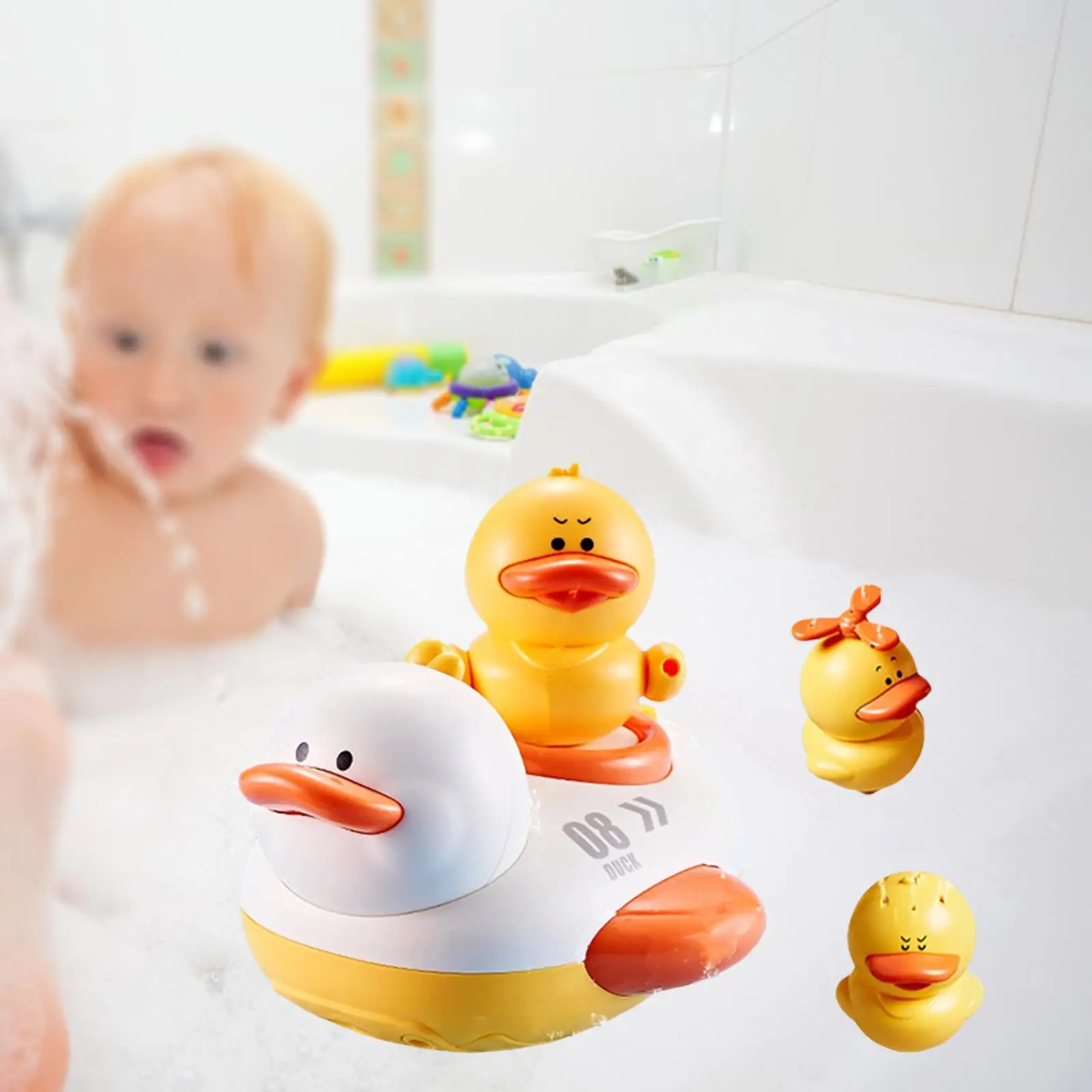 Baby Duckings pływające wabiki kaczki przynęty wędkarskie plastikowe dekoracje ogrodowe polowanie krzyżówka plastikowy Ornament staw Koi Fish