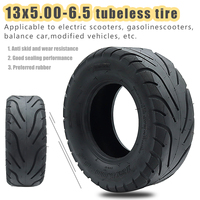 13x5.00-6.5 Tire 13*5.00-6.5 Wear-resisting Pneumatic Tire for Motor Wheel FLJ K6 Electric Scooter E Kicker Tire