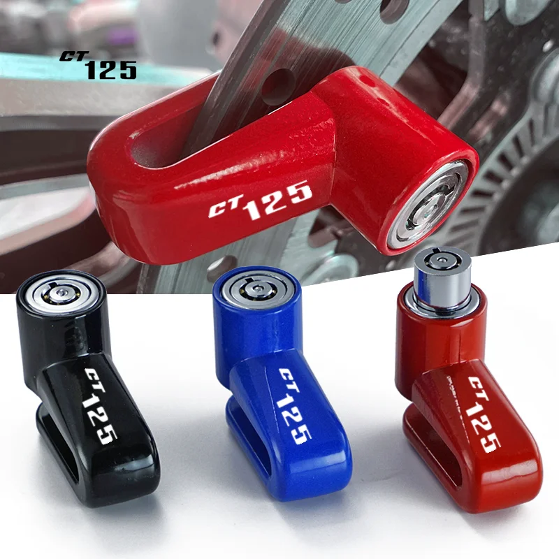 

For HONDA CT125 CT 125 2020 2021 2022 2023 Universal Motorcycle Accessories Lock Security Anti-theft Protection Disc Brake Lock