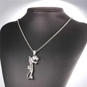 時尚新款幾何V字領皮革豹紋設計,復古誇張性感簡約項鍊首飾 10 最佳銷售 豹紋項鍊 - №7