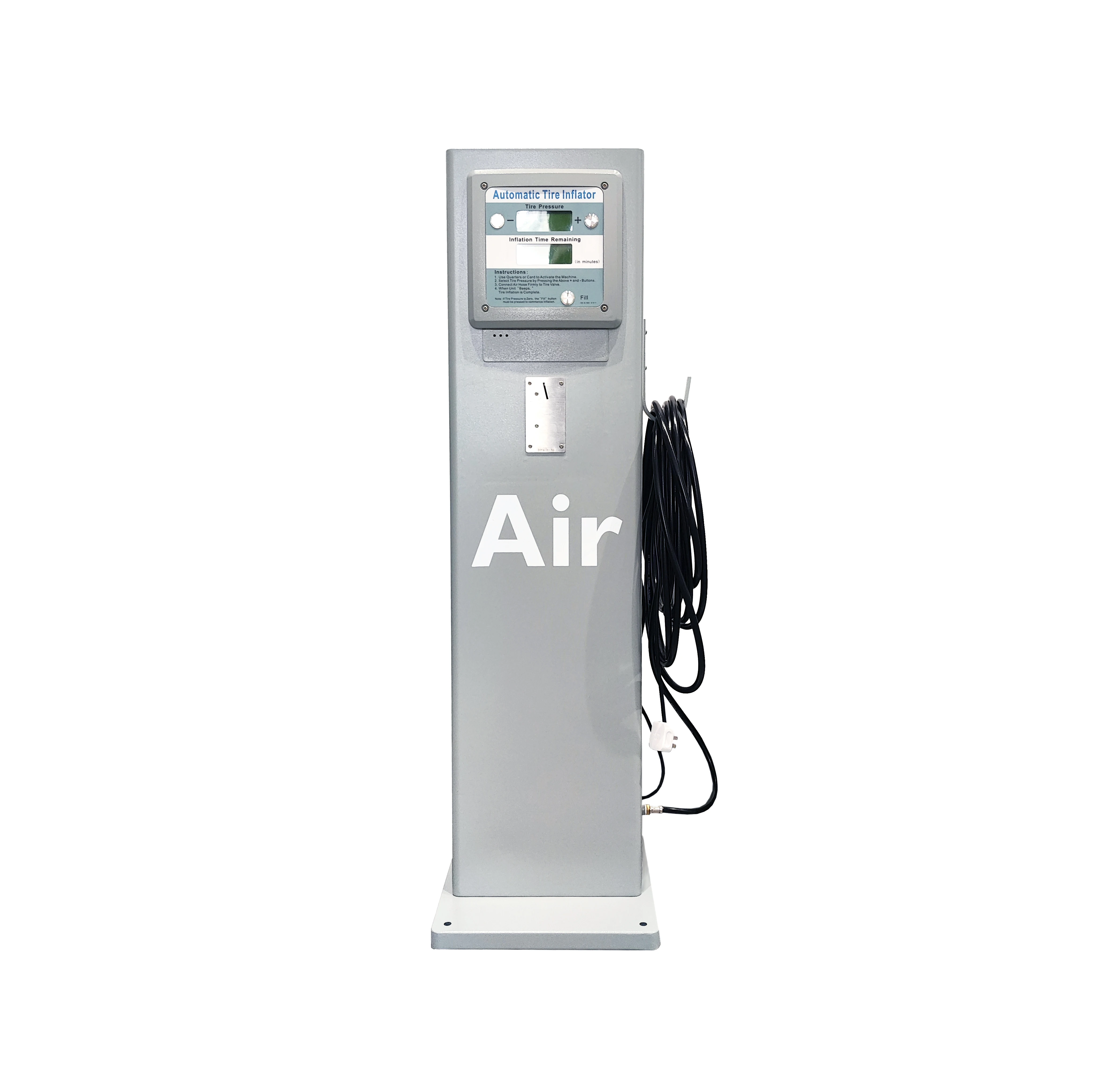 G5 Heavy-Duty Automatic Digital Truck Tire Inflator Coin-Operated Metal Self-Service Machine For Gas Stations