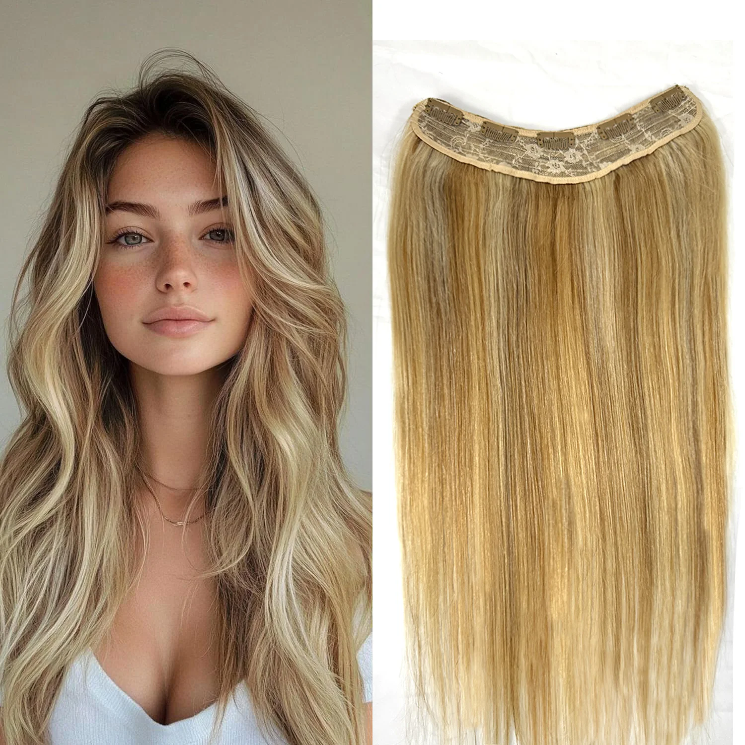 U-Shape Clip In Hai… - image