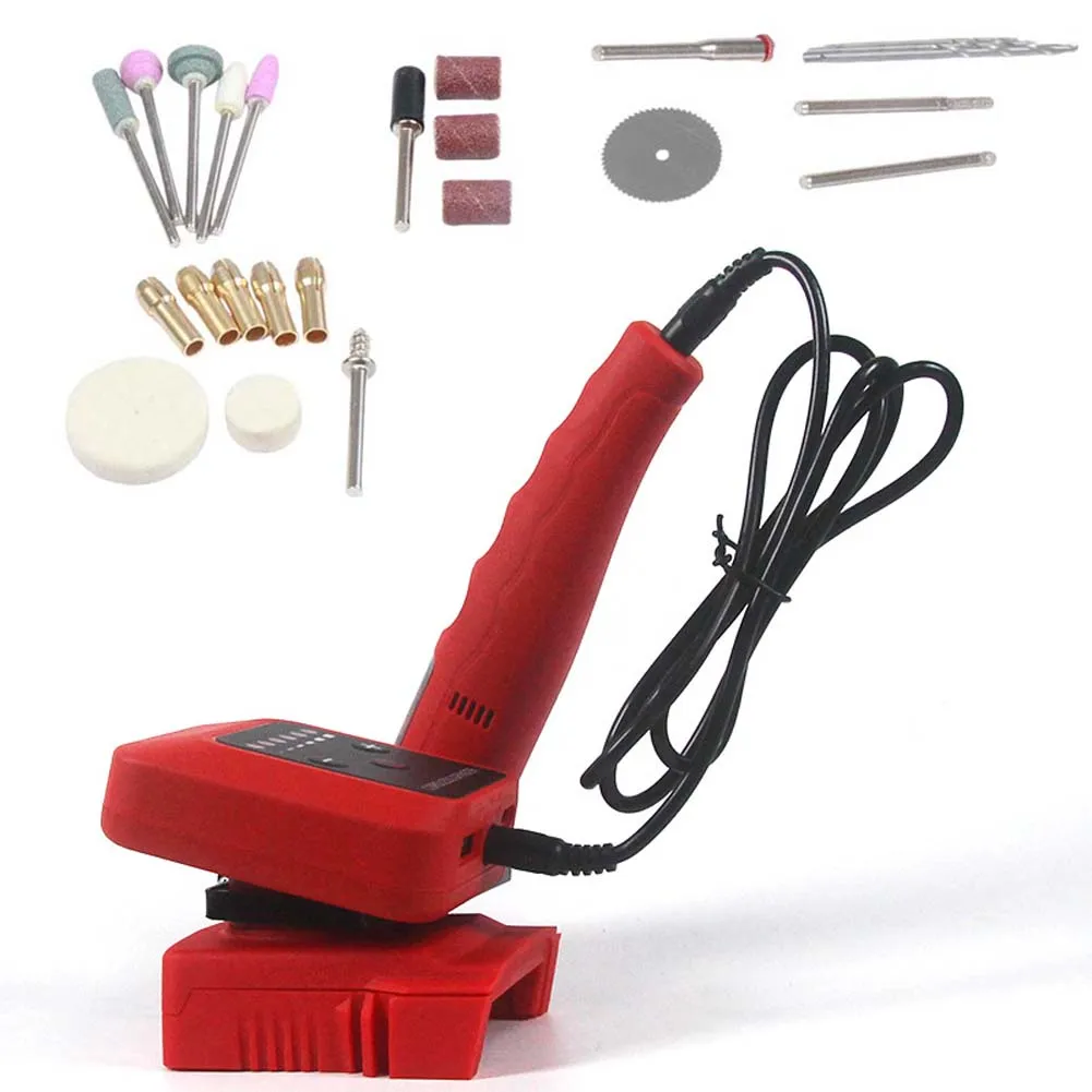 Cordless Grinder 6 Speed Electric Grinding Pen Rotating Tool For Carving Polishing Drilling DIY Crafts