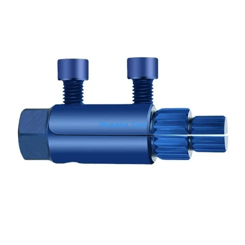 U2JC Bathroom Tool Broken Wire Extractor Threading Tool Tap Screw Removers Water Tap Valves Repair for Quick Plumbing