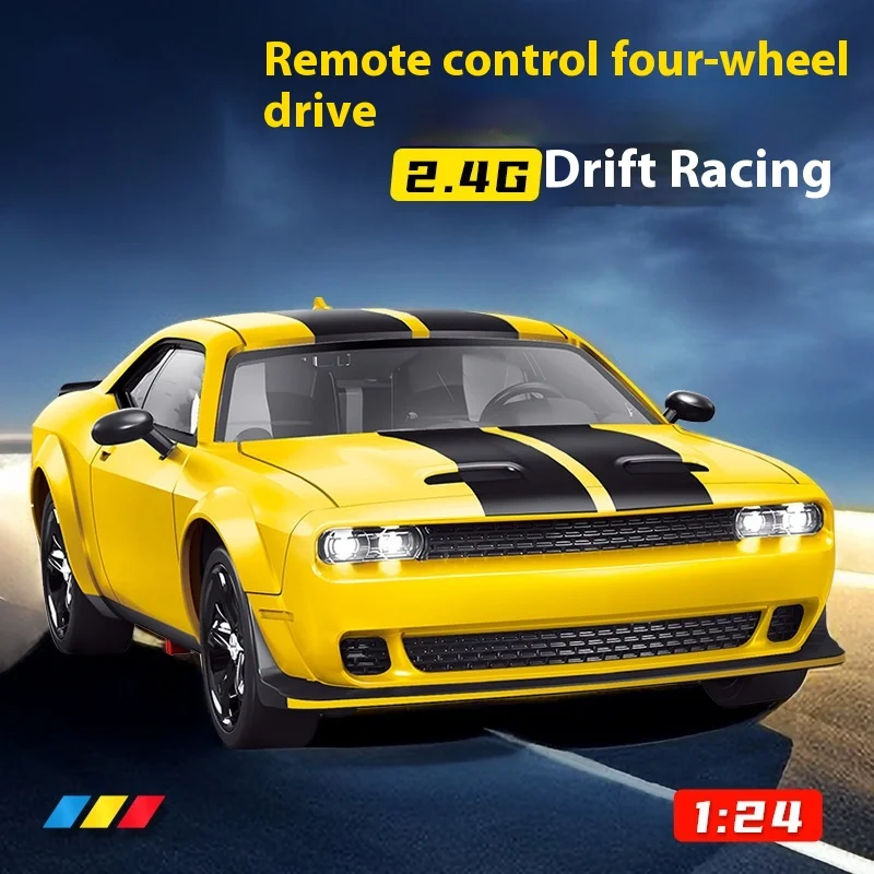 Ae86 Drift High Speed Remote Control Cars Racing Light Charging Dynamic Sports Car Model Children'S Toys Wholesale Birthday Gift